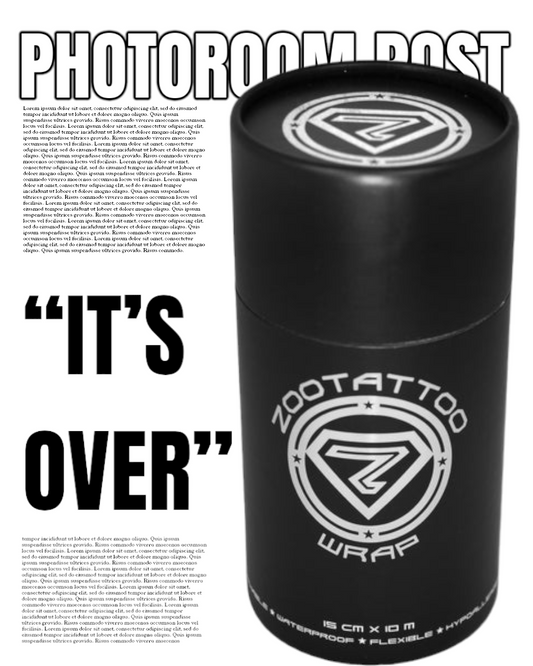 What is Z Wrap adhesive tattoo bandage? Is it over for the competition?