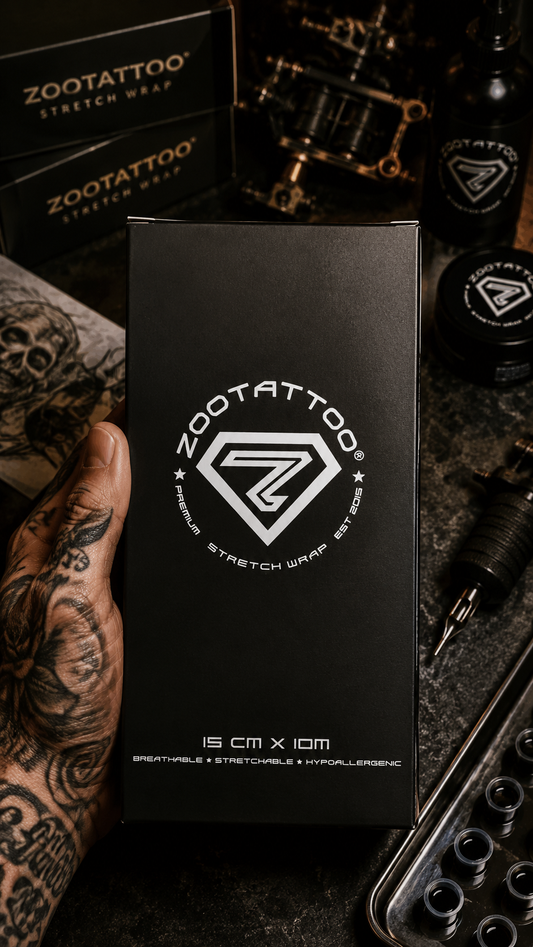 ZOOTATTOO Premium Stretch Wrap -15cm x 10m (Sample Box of 6)
