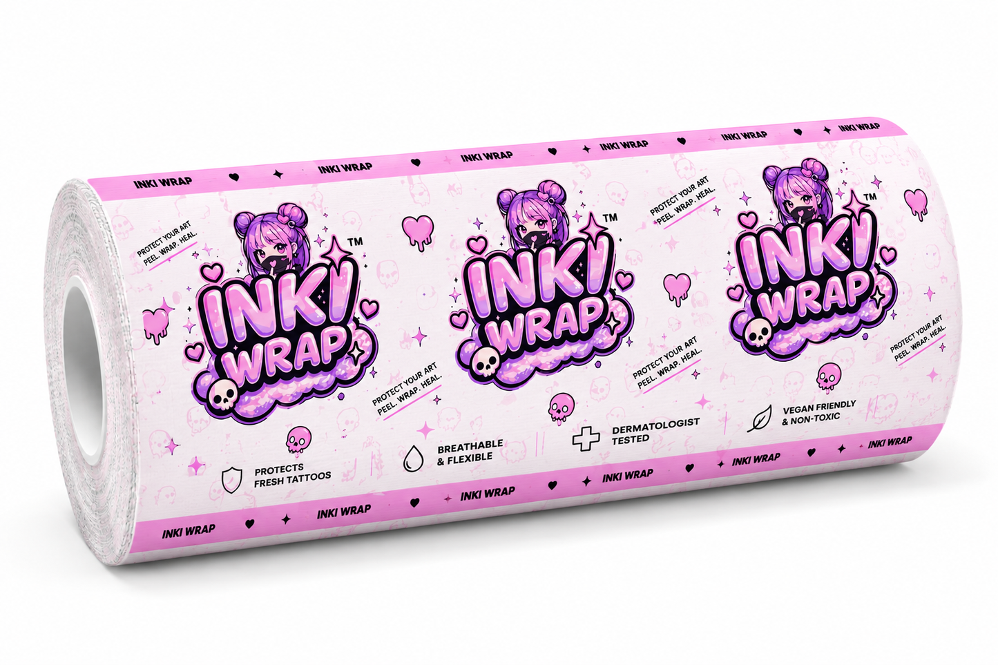 INKI WRAP® by ZOOTATTOO® -15cm x 10m (50 Rolls) Enquiry Only
