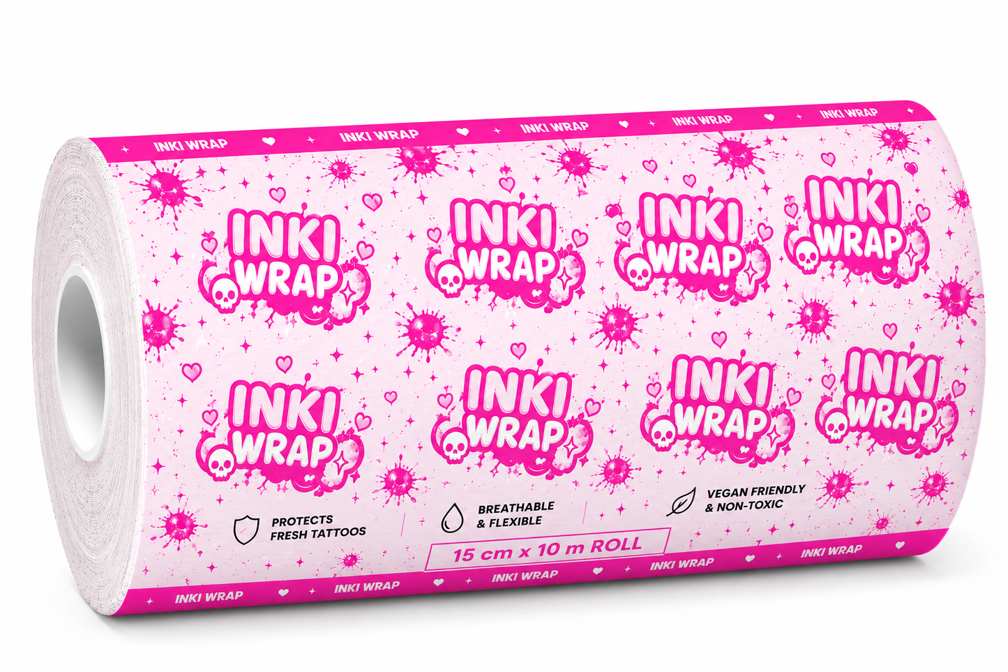 INKI WRAP® by ZOOTATTOO® -10cm x 10m (6 Rolls)