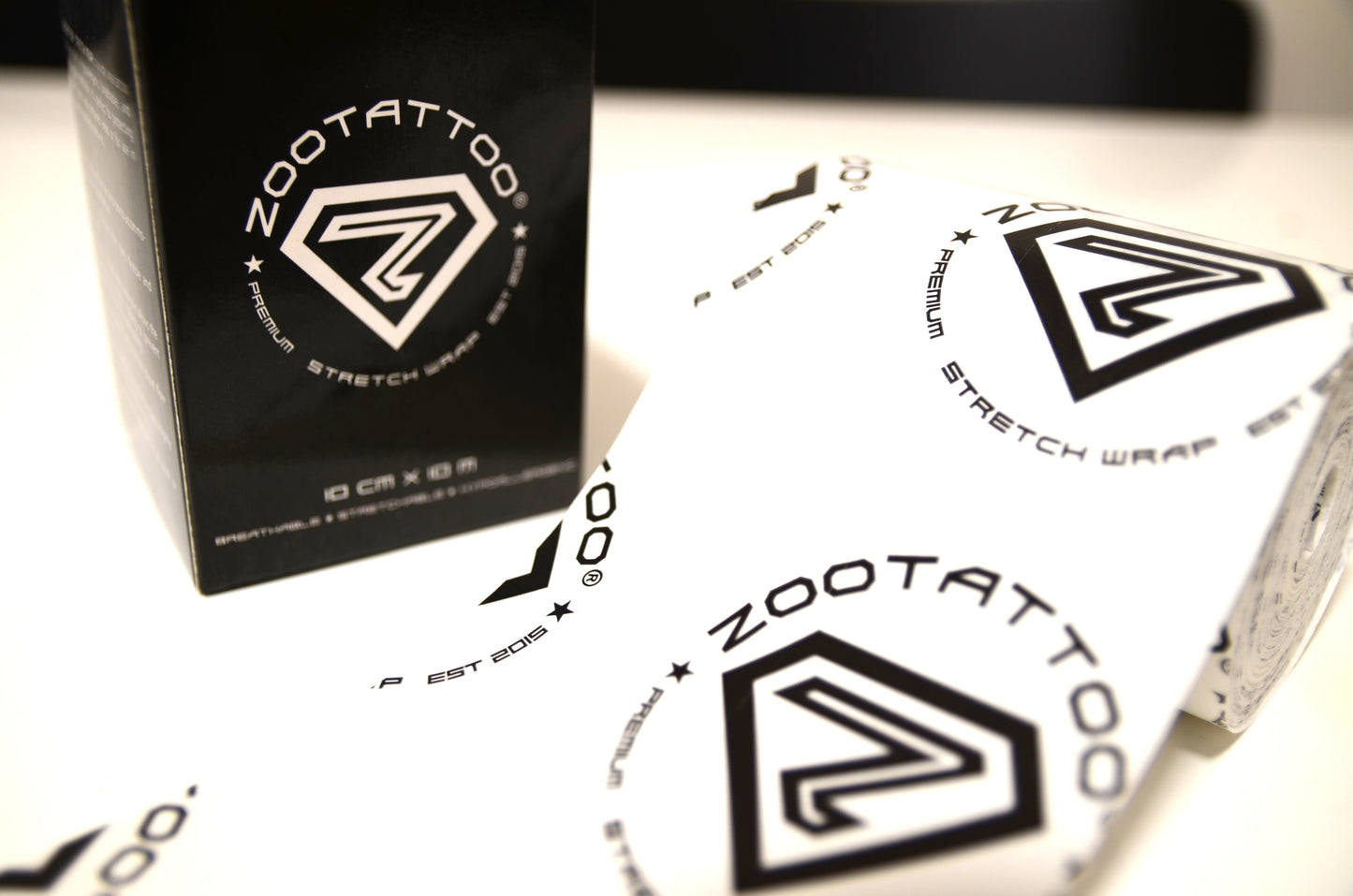 ZOOTATTOO Premium Stretch Wrap -10cm x 10m (Studio Box of 5)